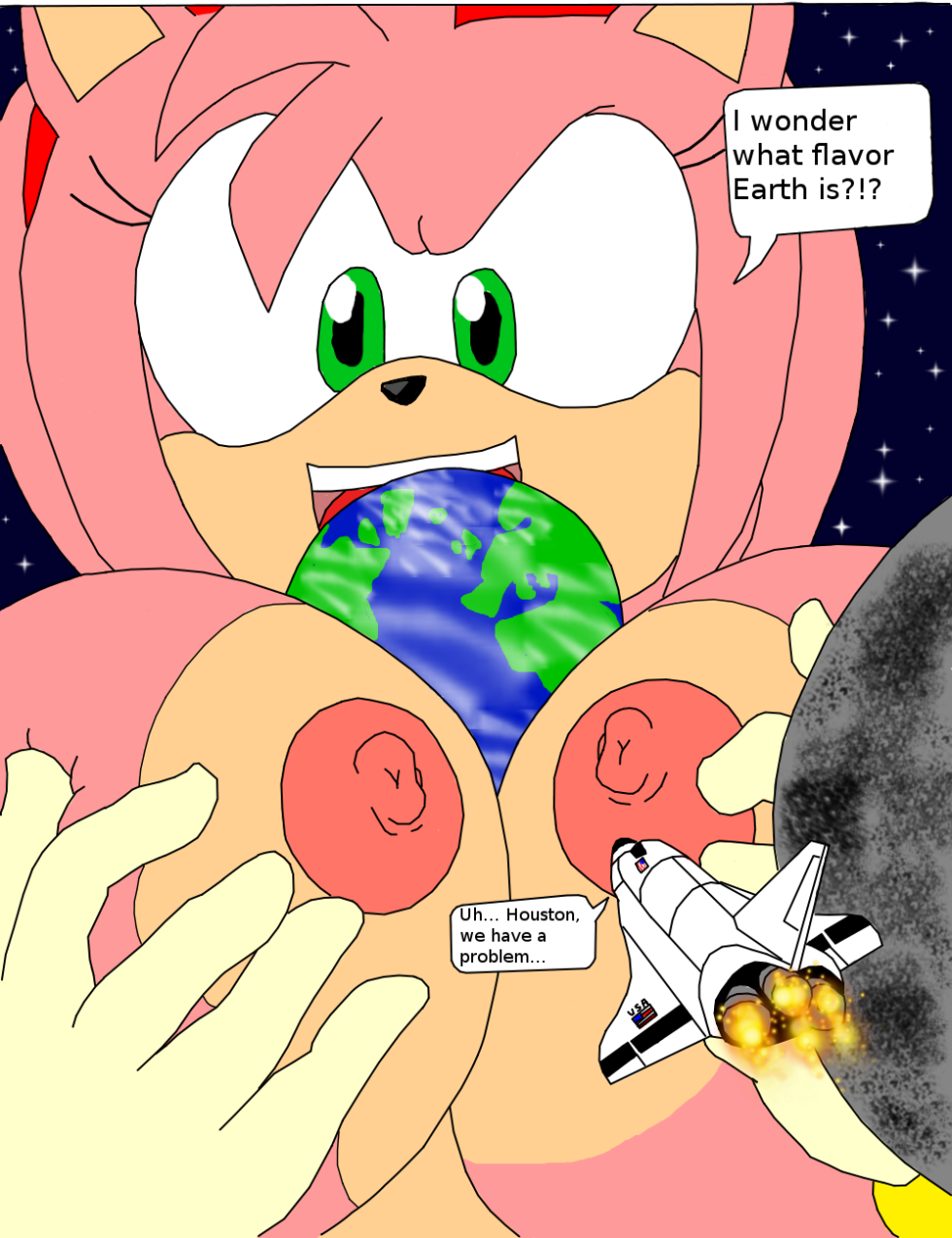 Giantess Amy Rose Comics
