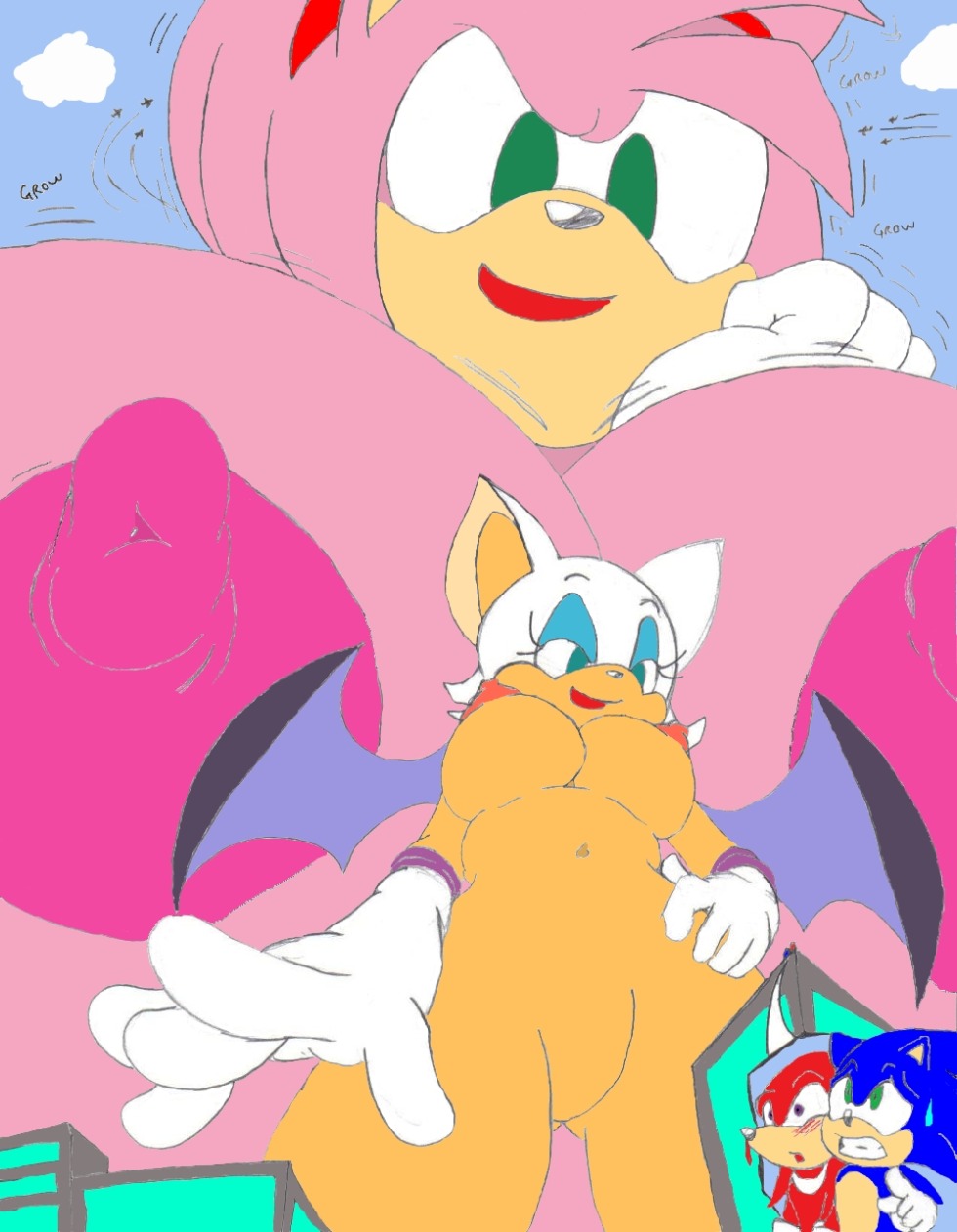 Giantess Amy Rose Hentai