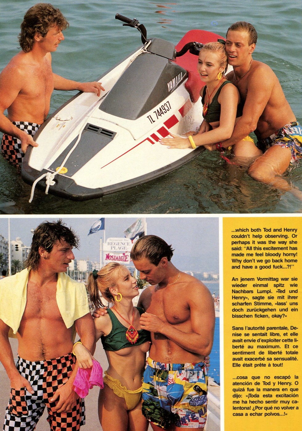 Dana plateau in "soft porn"