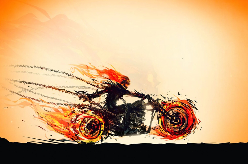Biker art
