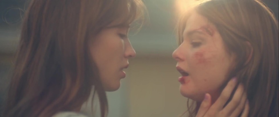 Lesbian cum in her mouth to a friend