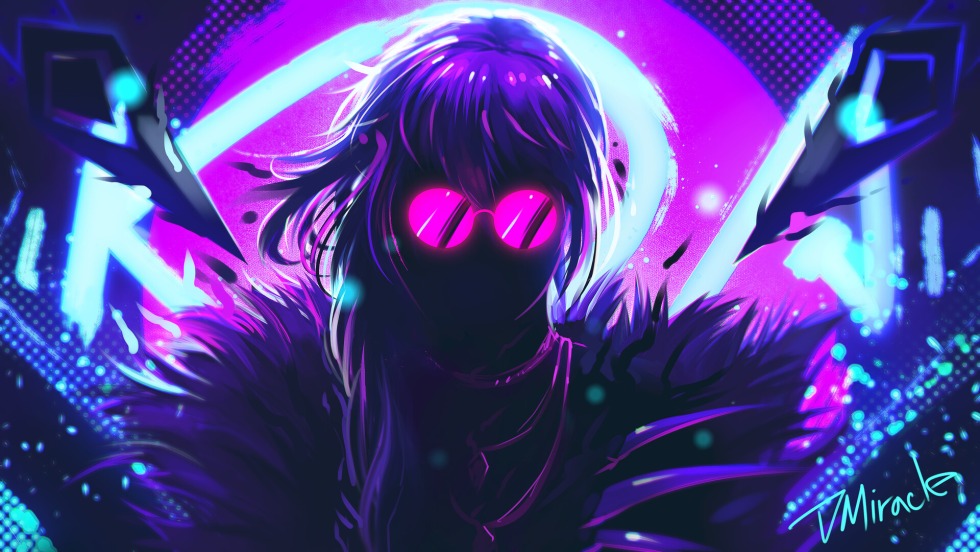 Evelynn League of Legends K/Da Neon
