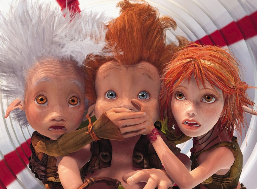 Arthur and Miniputs Arthur and villages