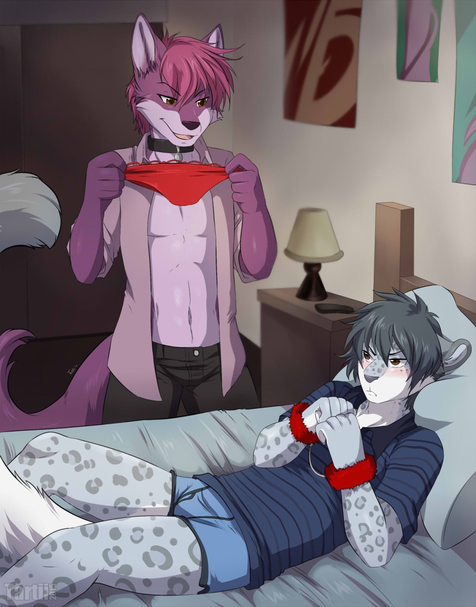 The morning excitement of the girl