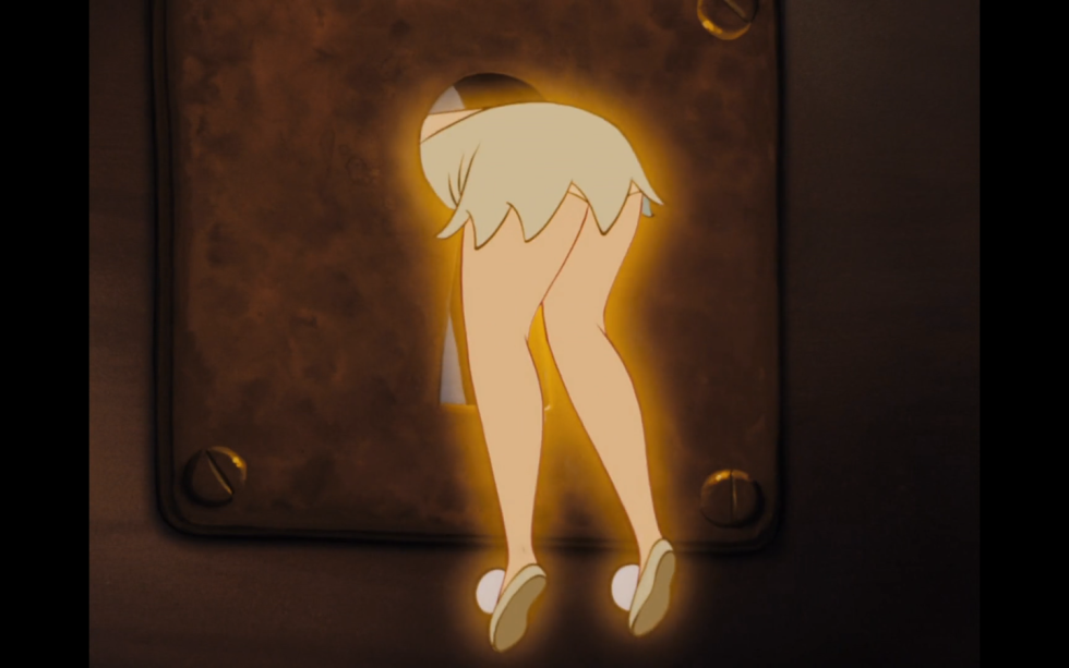 Peter Gryffin falls from the stairs