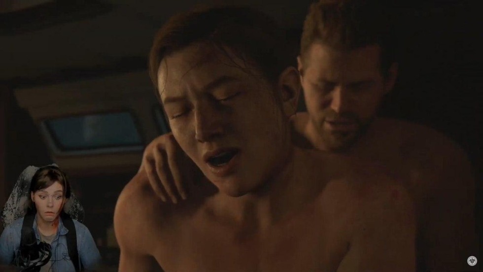 Ellie and Dina The Last of US 2 Bed Scene 18