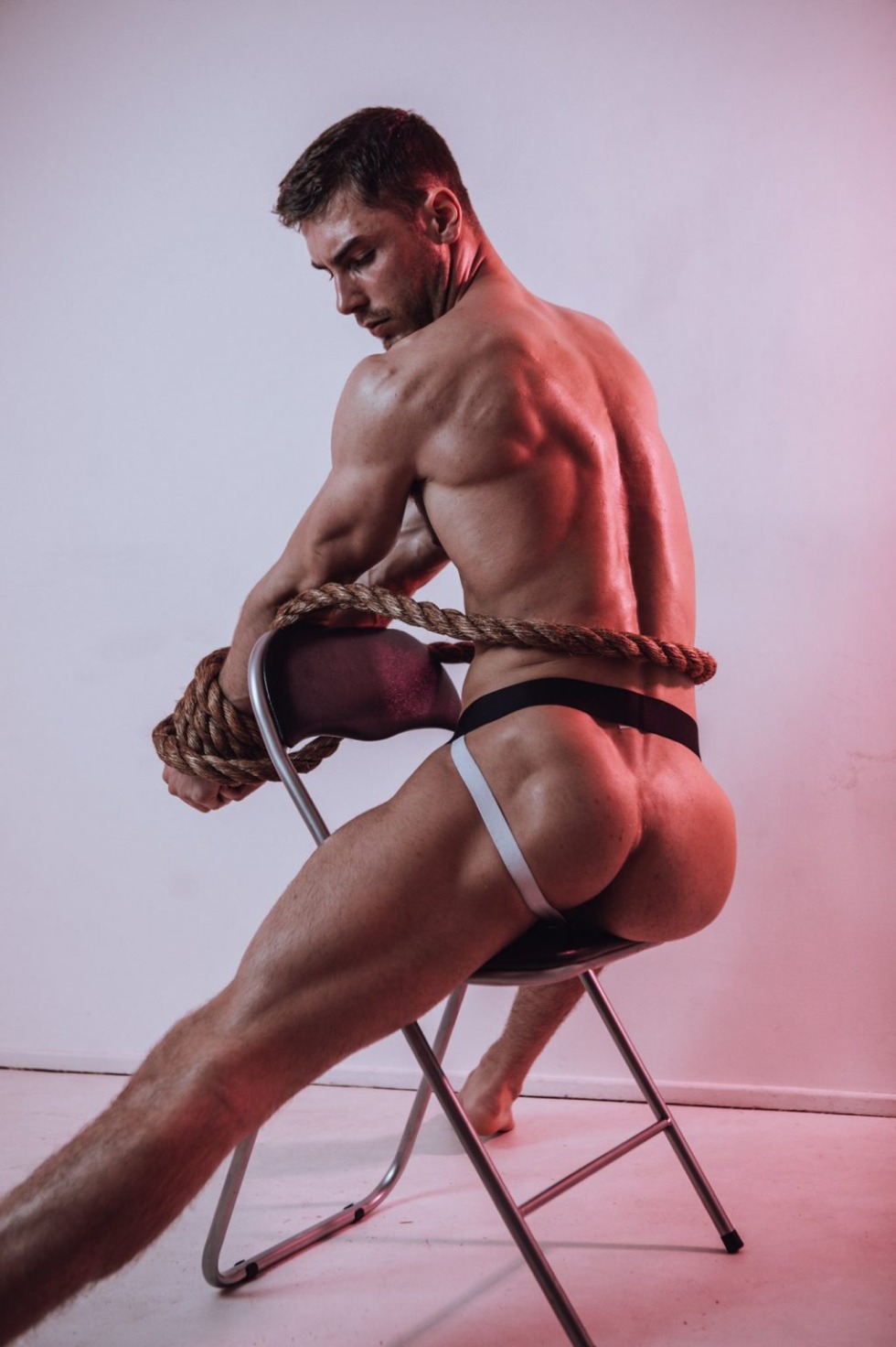 Active Duty Chase, Craig Cameron and Quentin Gainz Sex