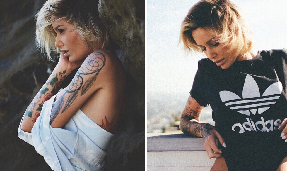 Tina Louise in youth playing