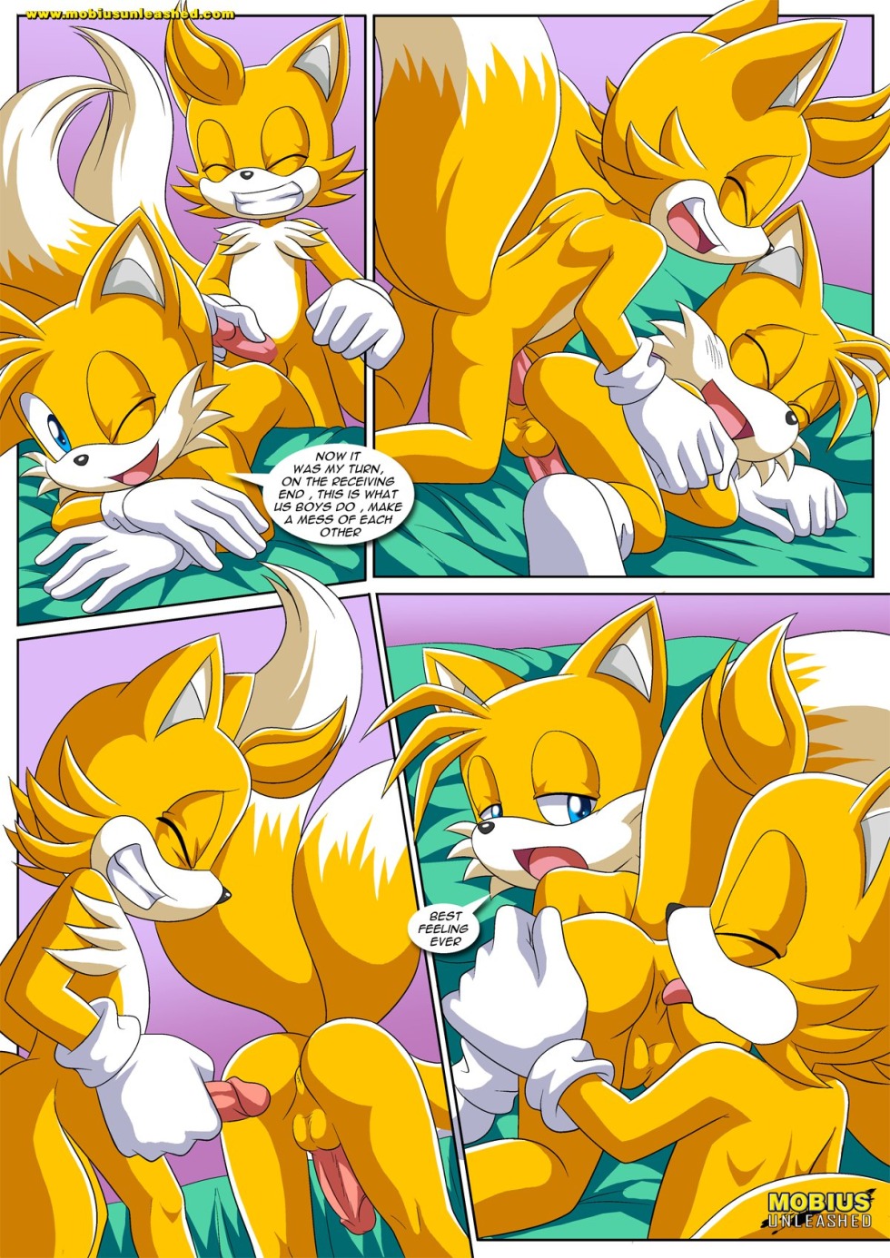 XBOORU - BBMBBF Miles "Tails" Prower Mobius Unleashed Palcom