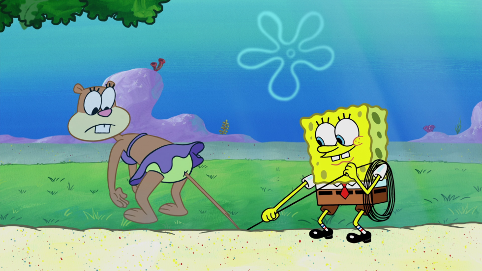 Sponge bob square pants Sandy