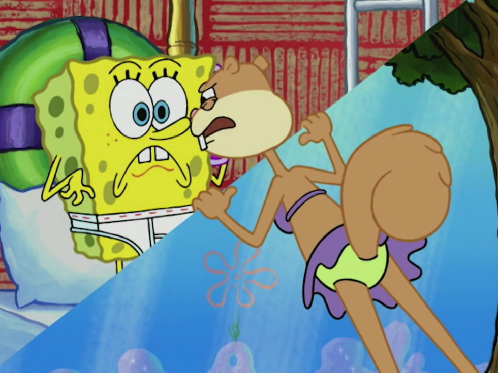 Sponge bob square pants anime