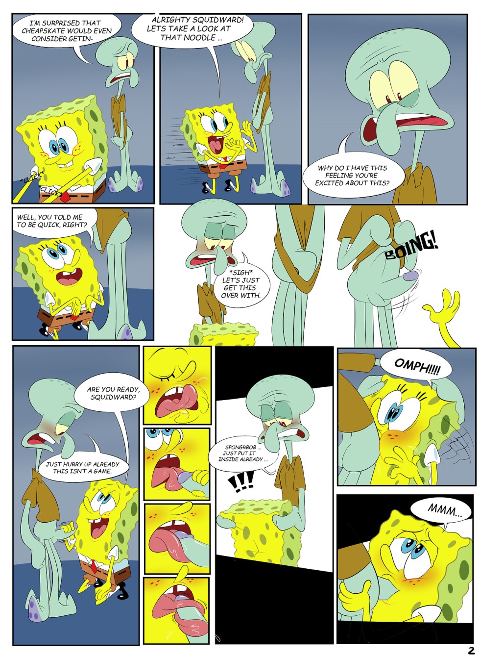 Sponge bob square pants yaoi hentai