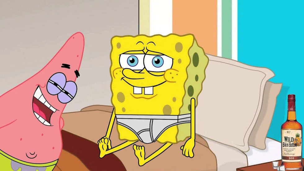 Sponge Bob and Skvidward Hentai
