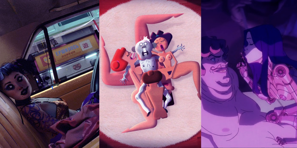 Love death and robots naked