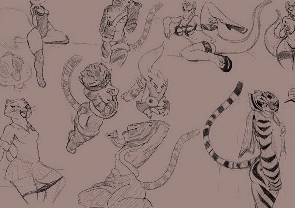 Hentai kung fu panda snake