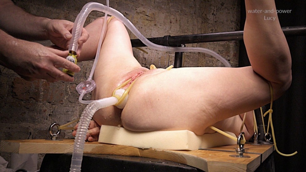 Enema in the anus sprint