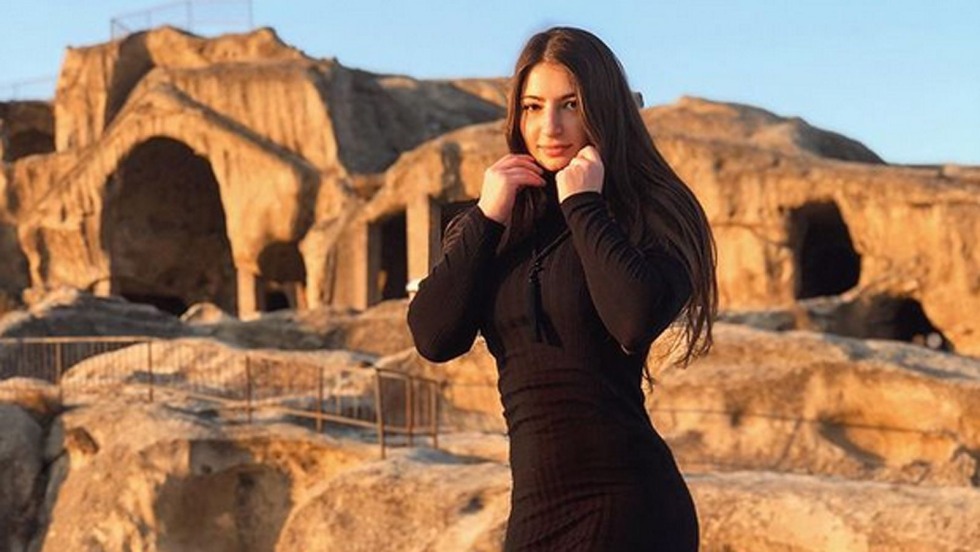 Liana Jojua with Habib