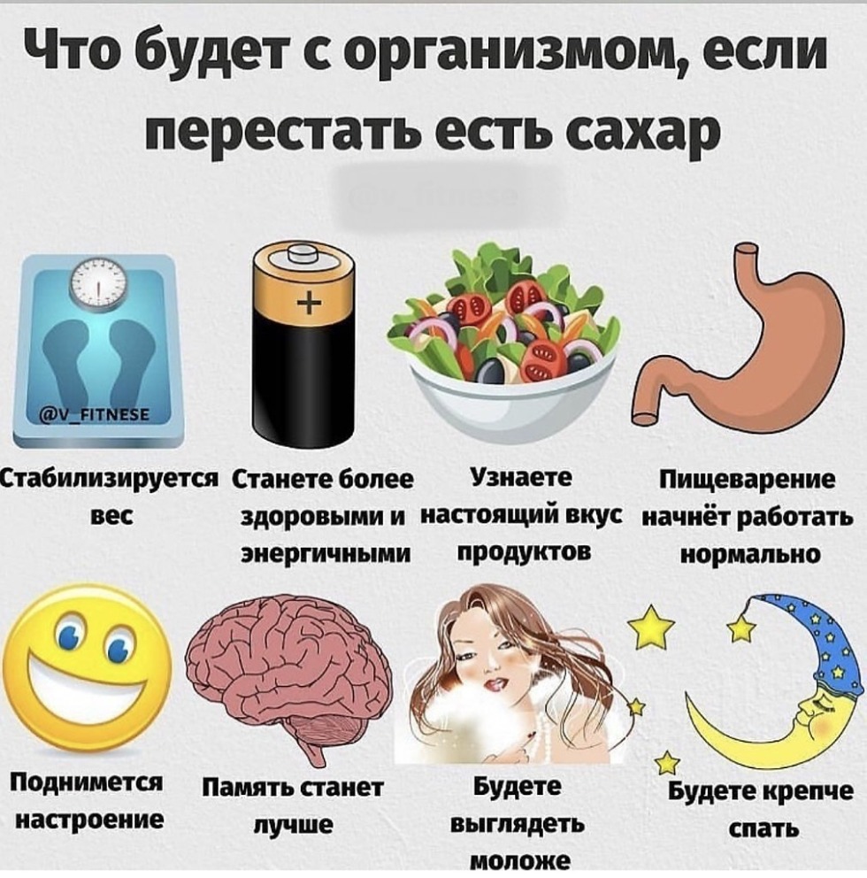 If you stop eating sugar