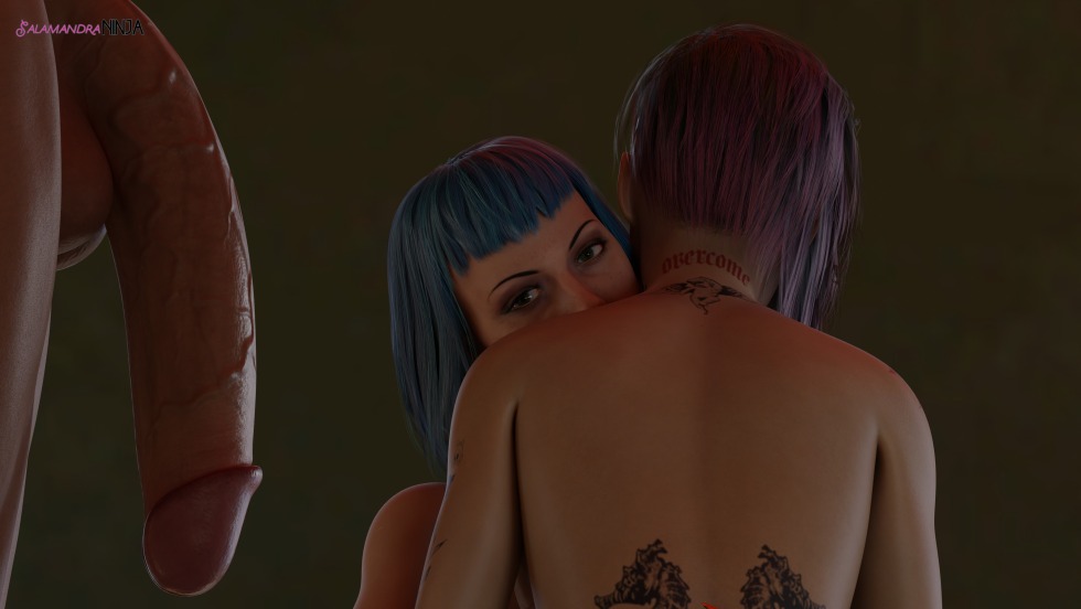 Naked Evelyn Parker Cyberpank