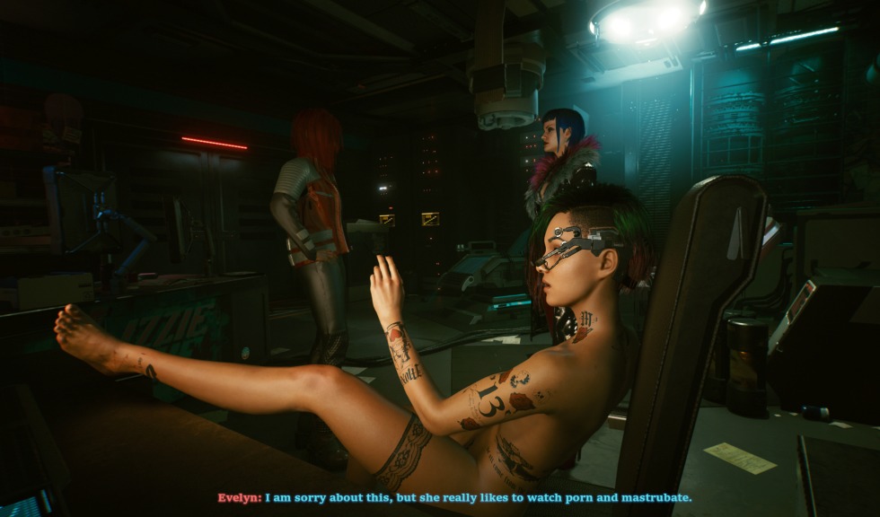 Judy Alvarez Cyberpunk 2077 Futanari