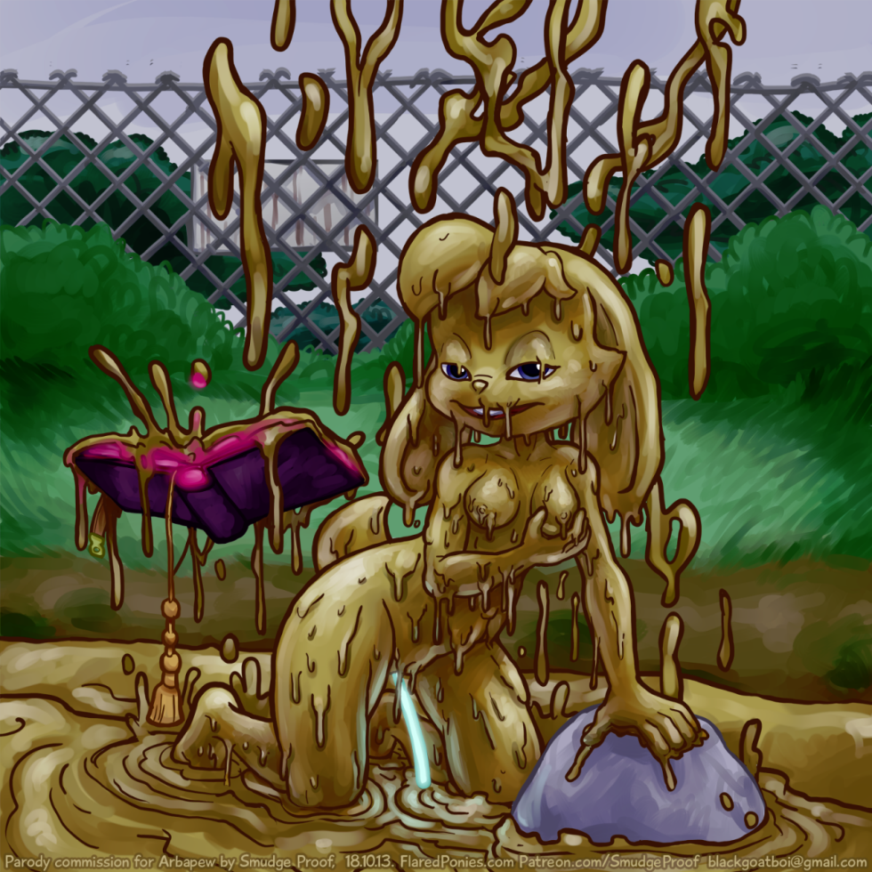 Potten Girls - Messy Naked Bodies Kissing