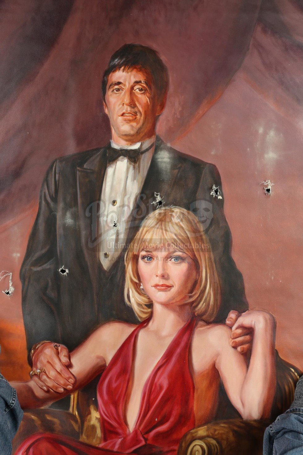 Michelle Pfeiffer in a peignoir