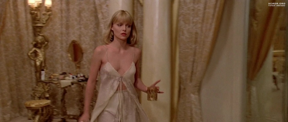 Face with the scars of Elvira and Tony