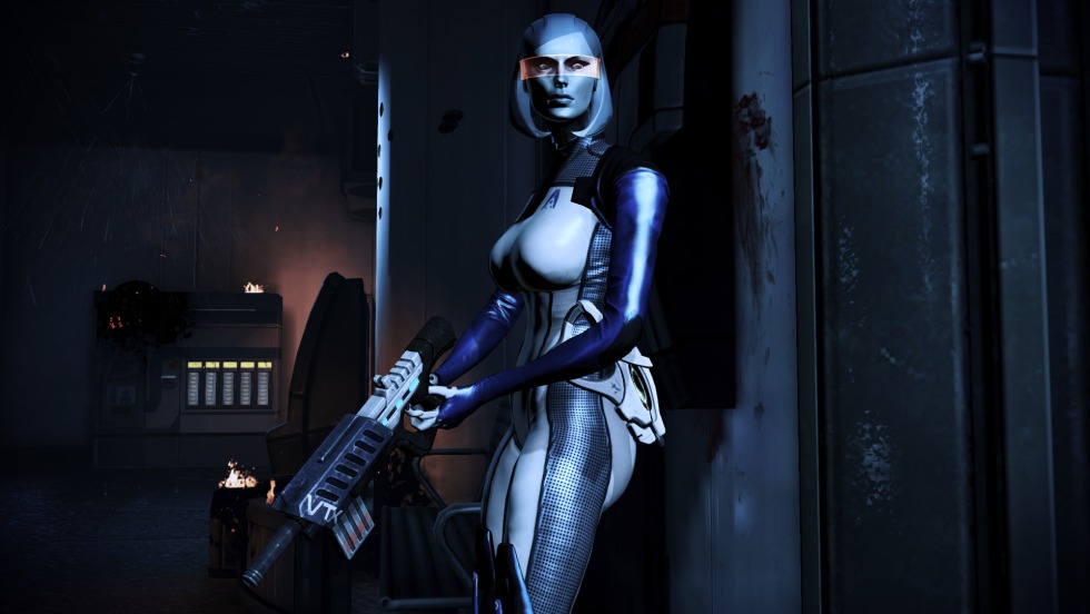 Caresses through clothes