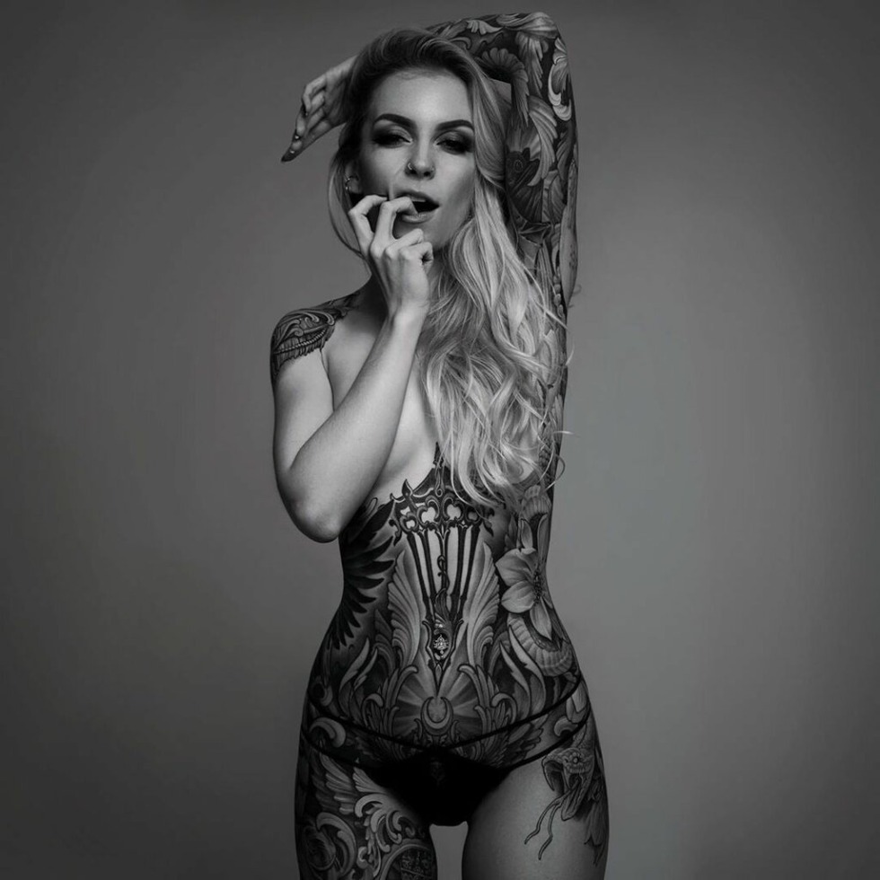 Unusual gymnastic poses