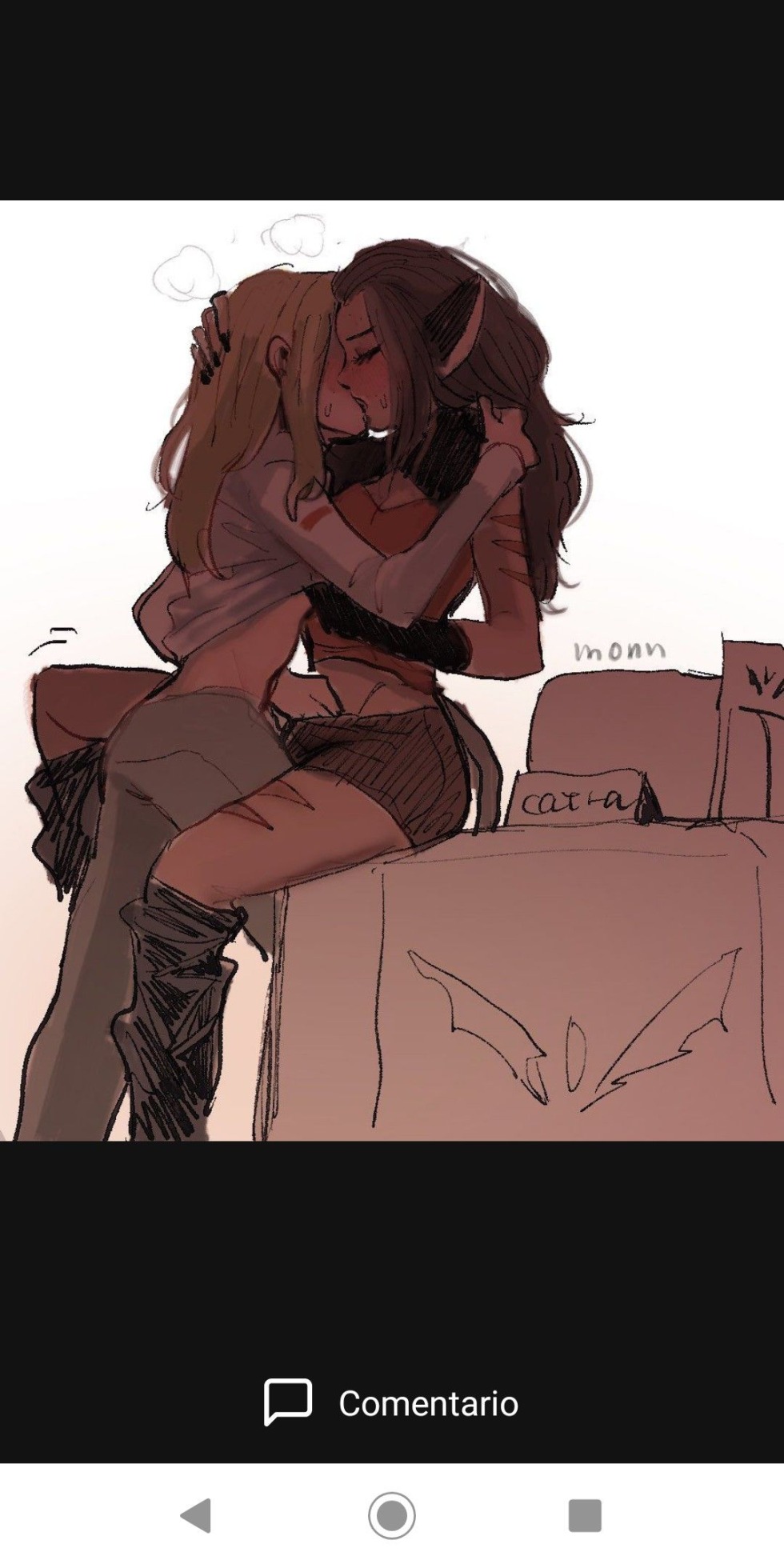 Adora and Catra Yuri