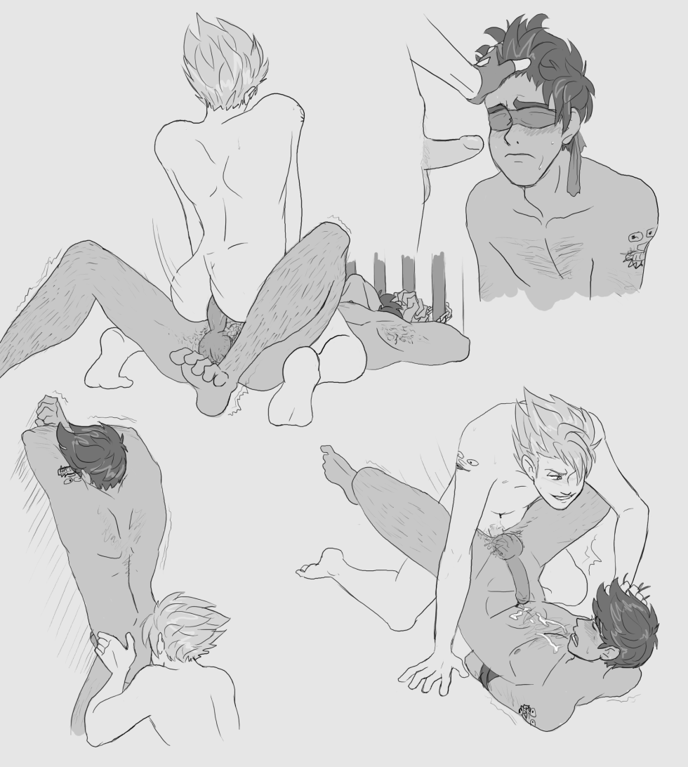 Dirk Straider and Jake Inglish Hentai