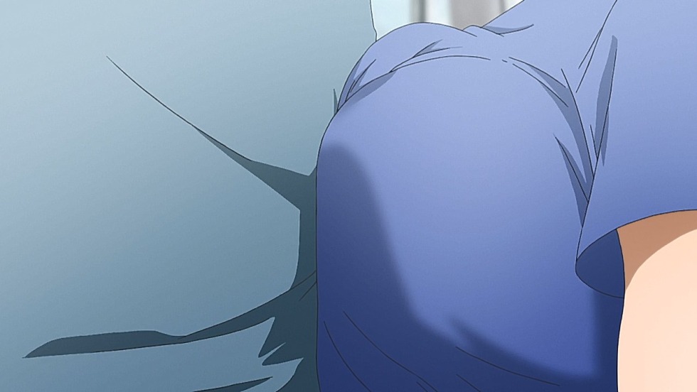 Udzaki in the swimsuit moment