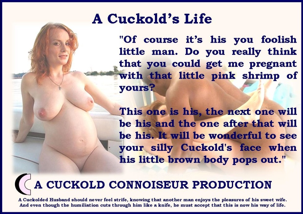 Naked pregnant women from a black man