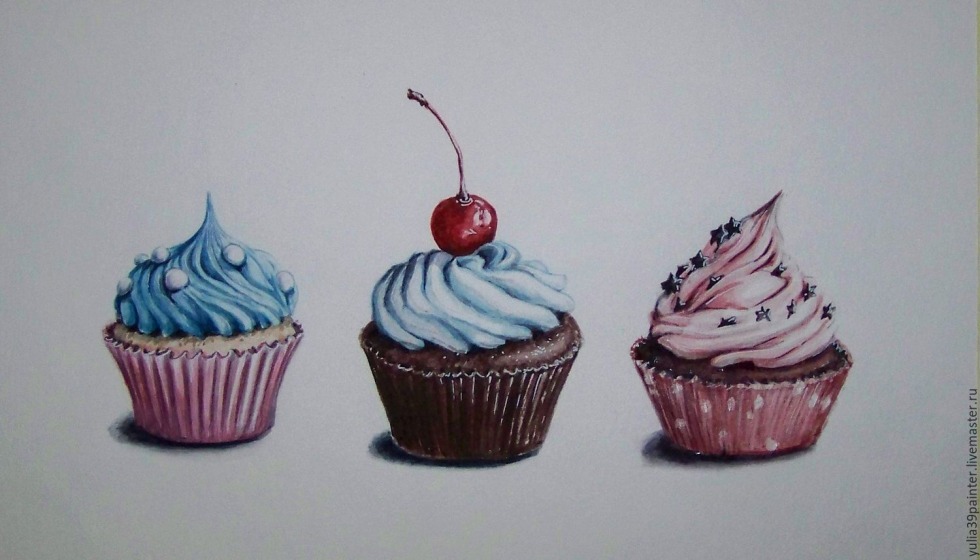 Blue cake with chocolate leaks