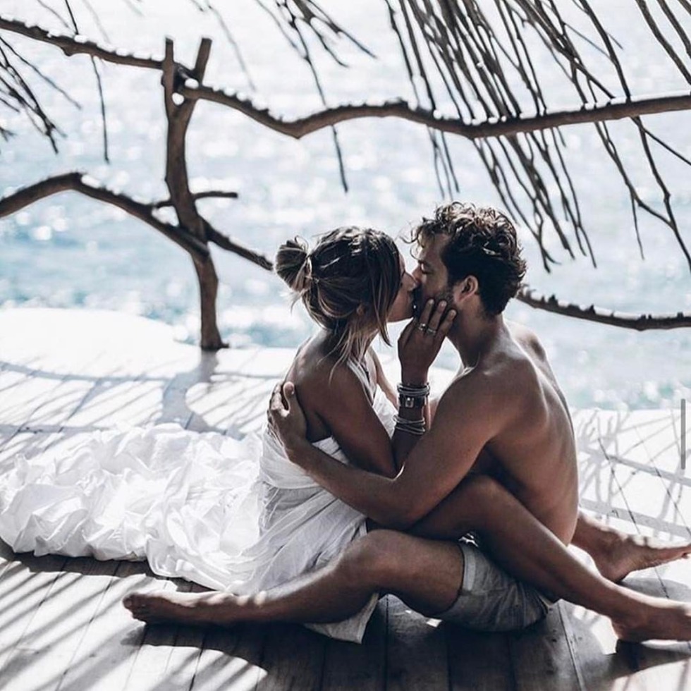 Leveushka was tightened on a guy