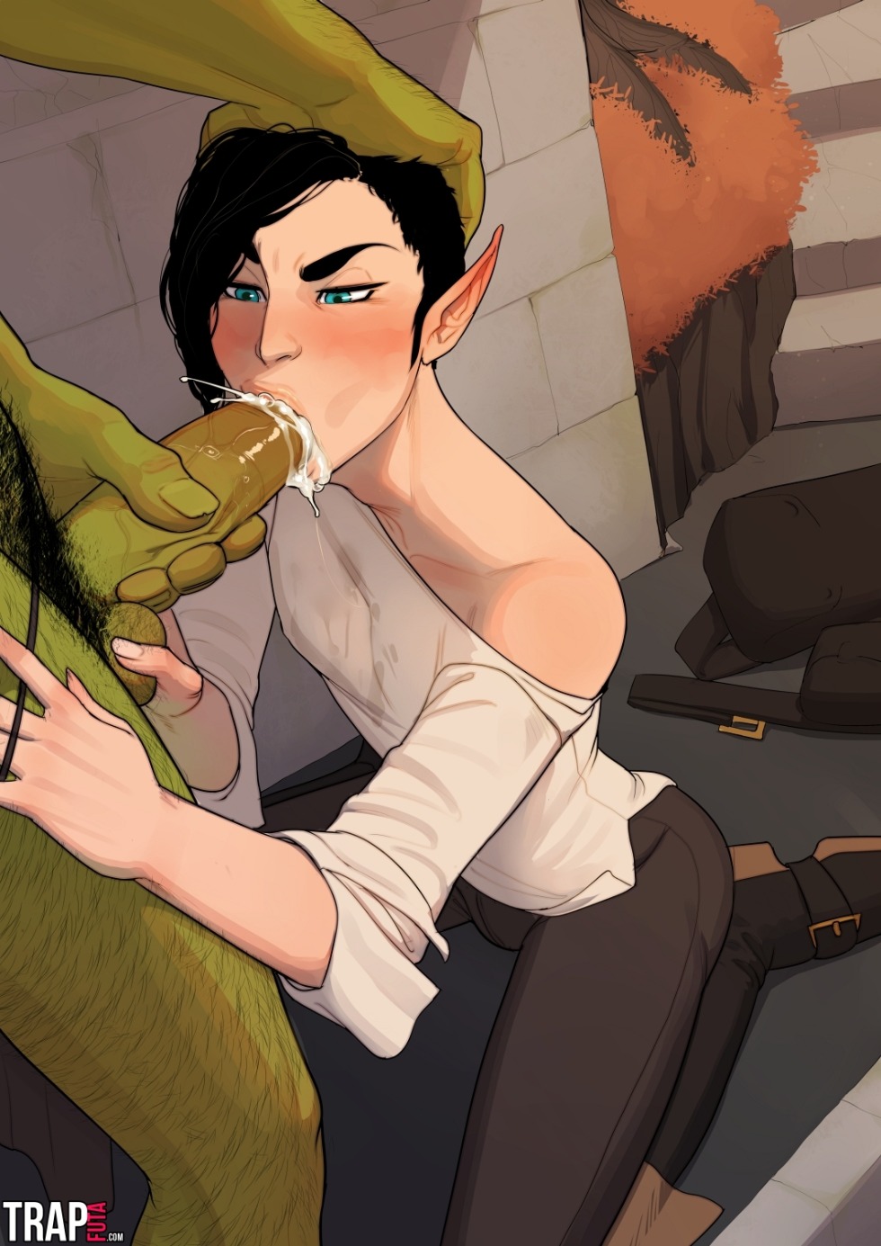 Erotic comic book debt