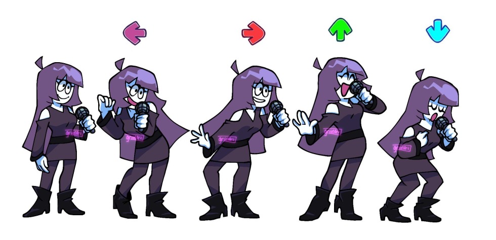 Lila Friday Night Funkin