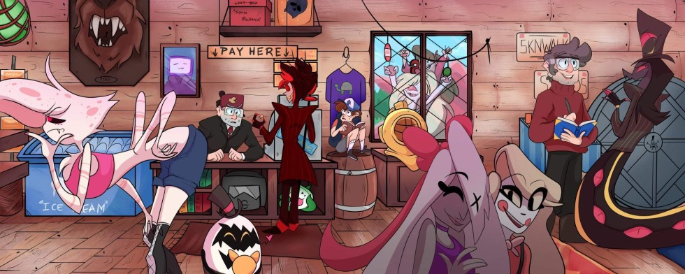 Hazbin Hotel Alastor and Charlie Comic 18