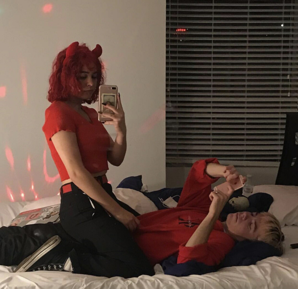 Eddison Ray and Charlie