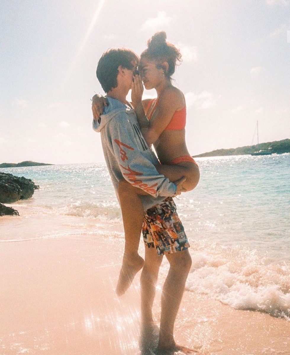 Avani Gregg with Charlie