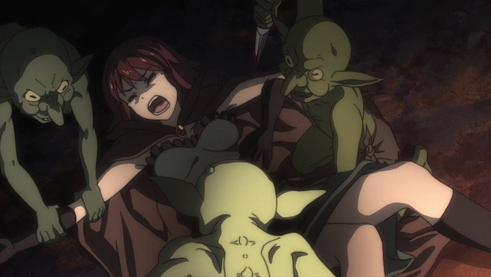 Goblins in an elven forest