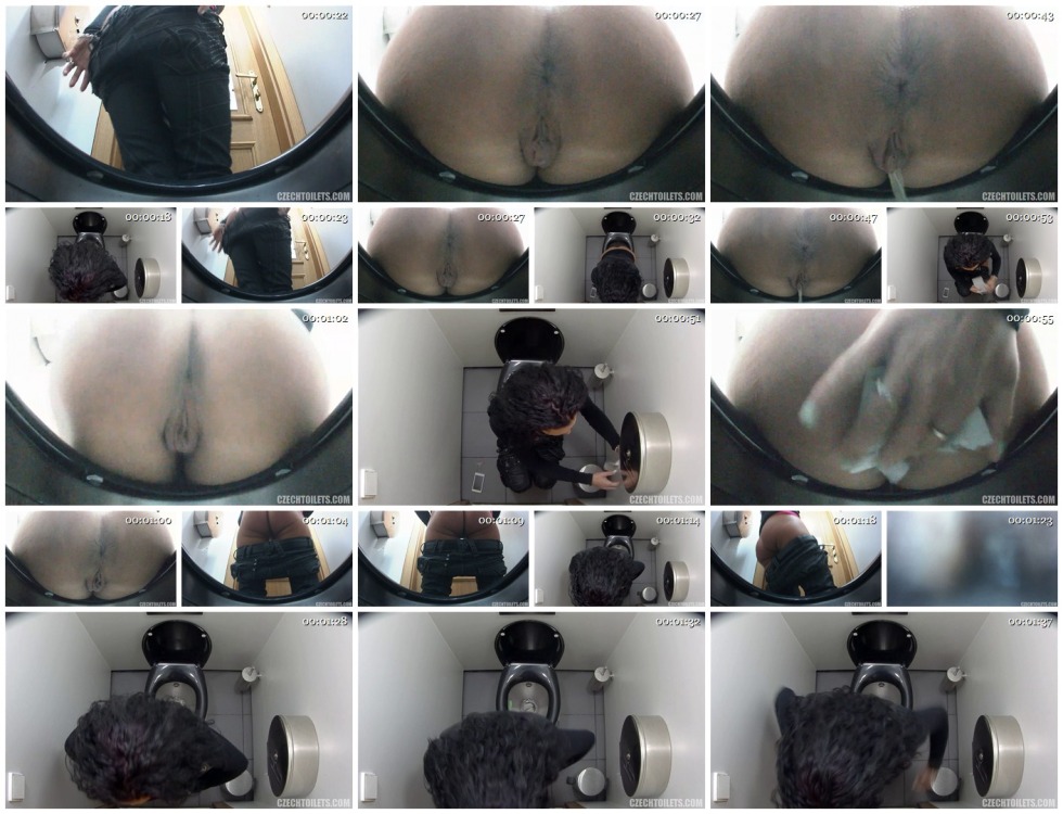 CCTV camera in a women's toilet