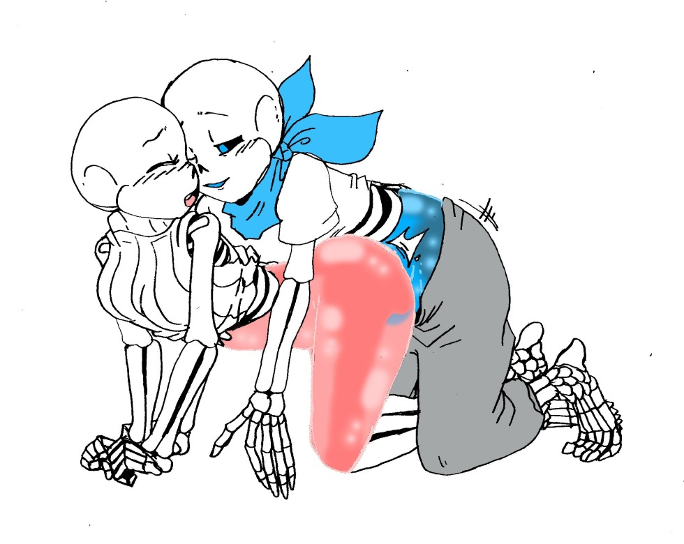 Last Sans and Frisk Hentai