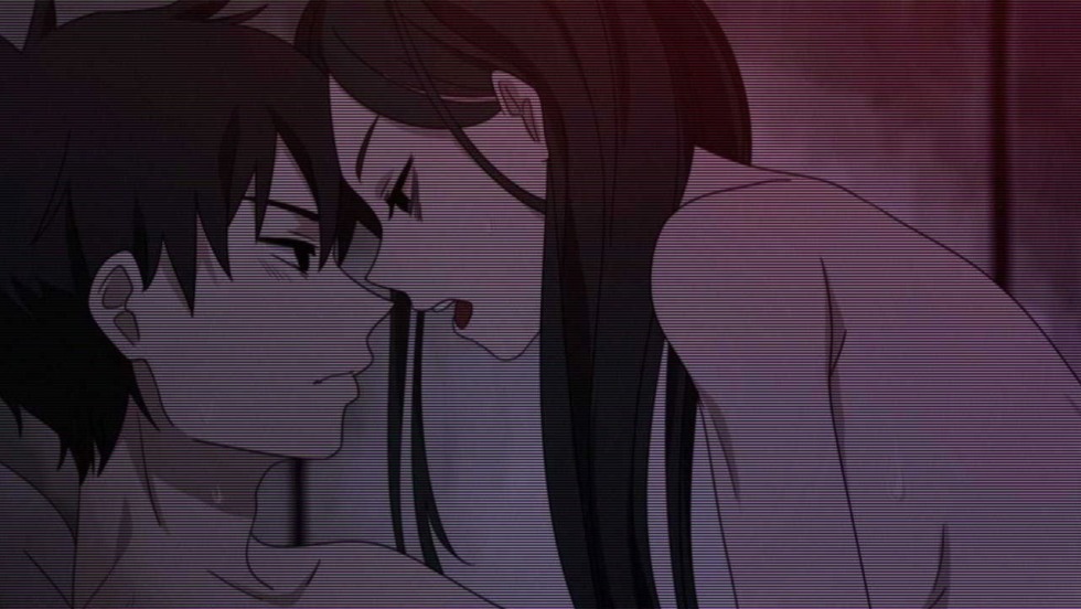 Anime kiss the screen