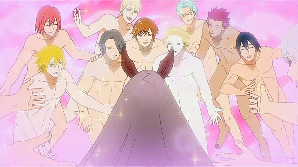 Wallpaper on the desktop manga