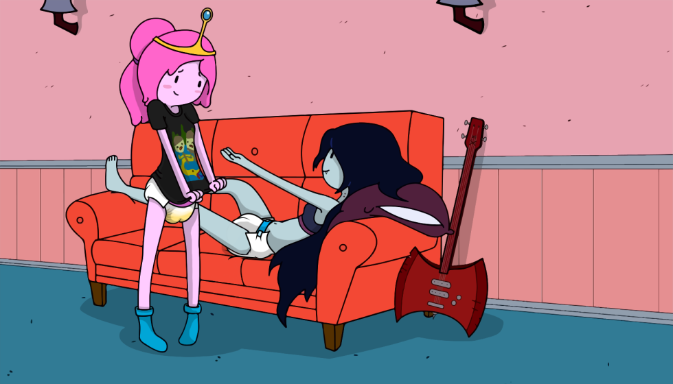 Woman in a fur coat from the back