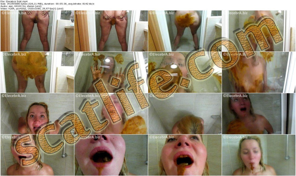 Elecebra Scat - Crazy Shit Piss Feeding