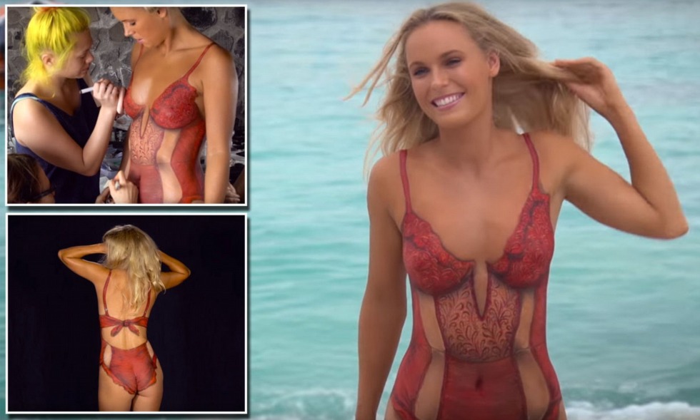 Carolina Paiva in a bra