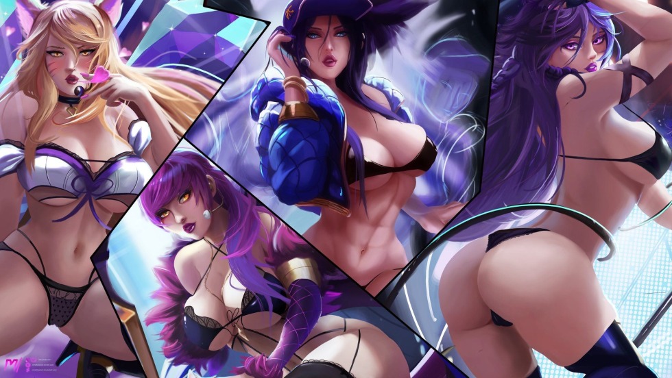 League legends girl 3d hentai