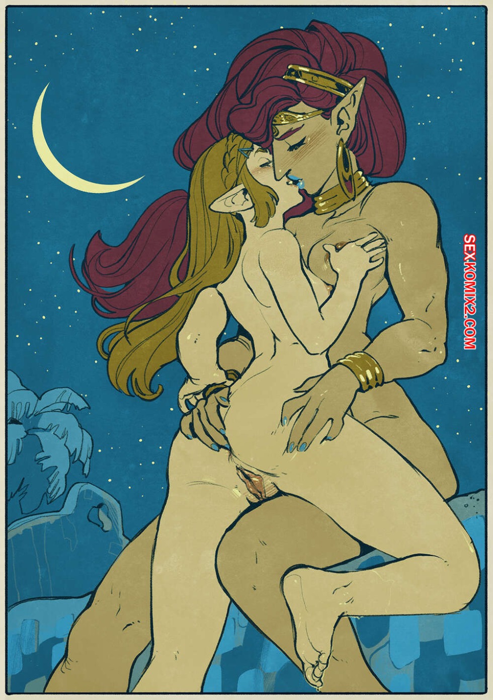 Zelda Breath of the Wild Riju Hentai